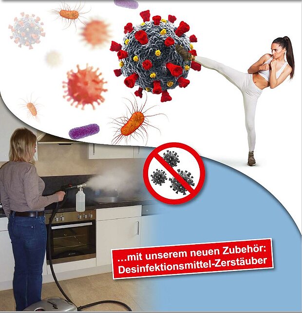 Desinfektionsdüse-Werbebild